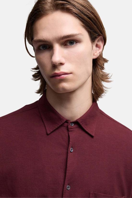  아스페시 긴팔 셔츠 Aspesi Camicia 저지 버튼업 - ASPESI