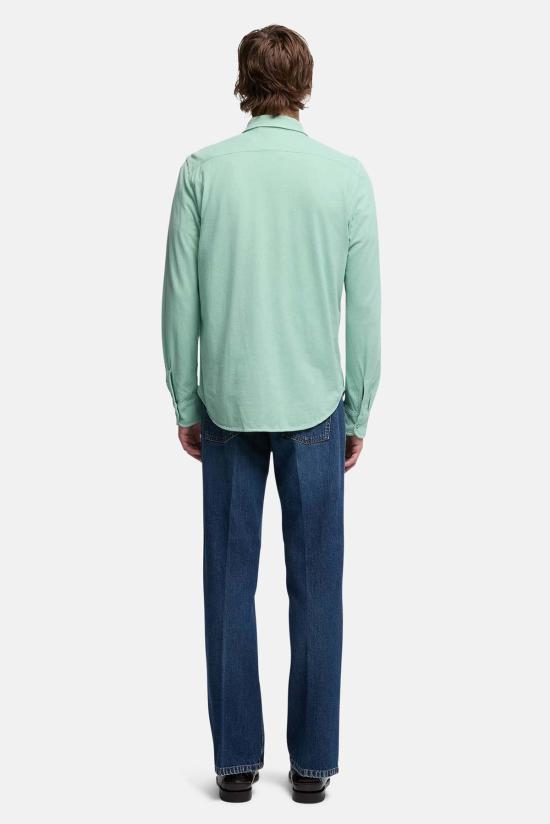  아스페시 긴팔 셔츠 Aspesi Camicia 저지 버튼업 - ASPESI