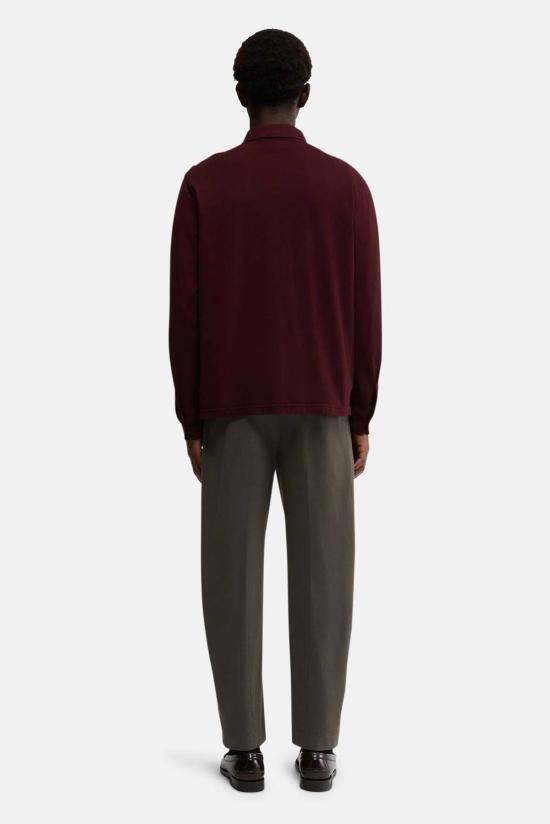  아스페시 폴로 티셔츠 Aspesi Luigi 긴팔 저지 폴로 - ASPESI