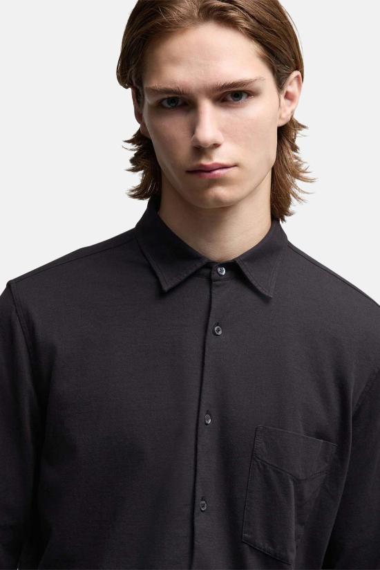  아스페시 긴팔 셔츠 Aspesi Camicia 저지 버튼업 - ASPESI