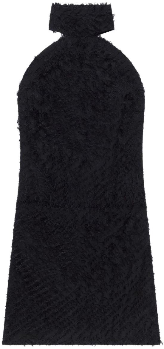 25FW 쿠레쥬 미디 원피스 325CRO688AC00309999 BLACK