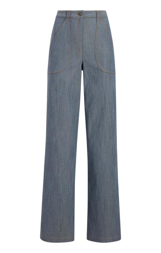  샹크 아 세트 데님 팬츠 싱크 아 셉 파코 팬츠 팬츠 - CINQ A SEPT