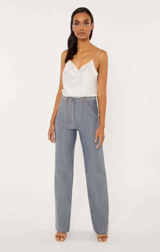  샹크 아 세트 데님 팬츠 싱크 아 셉 파코 팬츠 팬츠