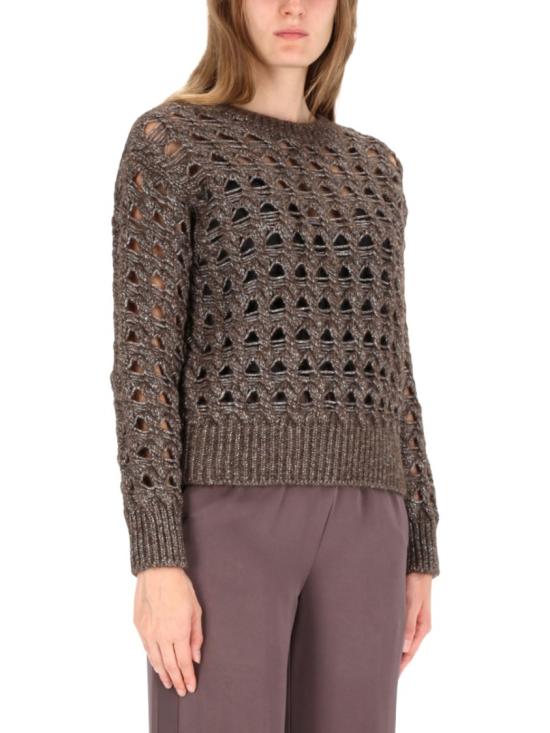 25FW 에르노 스웨터 MG00032DR 701988810 Brown - HERNO