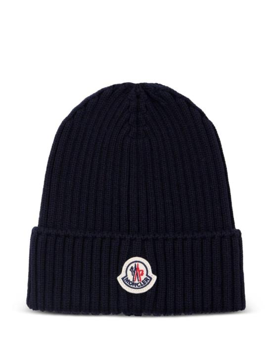 25FW [키즈] 몽클레어 모자 K29543B00009M1131 742 BLUE