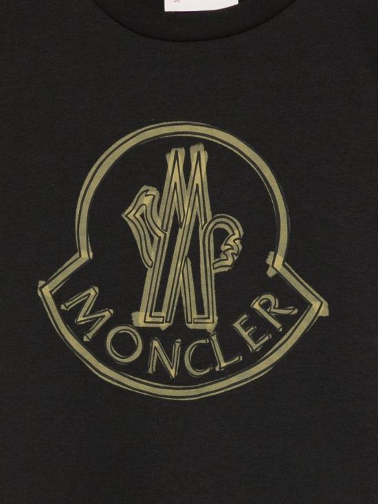 25FW [키즈] 몽클레어 탑 K29548C0002689AFV 999 BLACK - MONCLER
