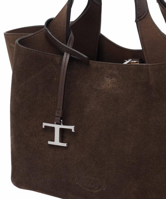 25FW 토즈 미니 토트백 XBWAPAFL100P3A0ZQ7 DARK BROWN DOM - TODS