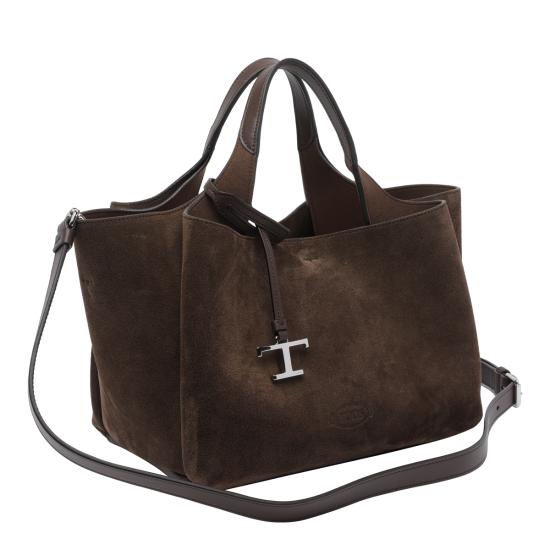 25FW 토즈 미니 토트백 XBWAPAFL100P3A0ZQ7 DARK BROWN DOM - TODS