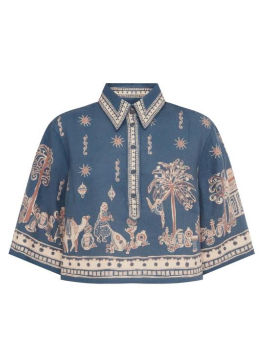  알레메 블라우스