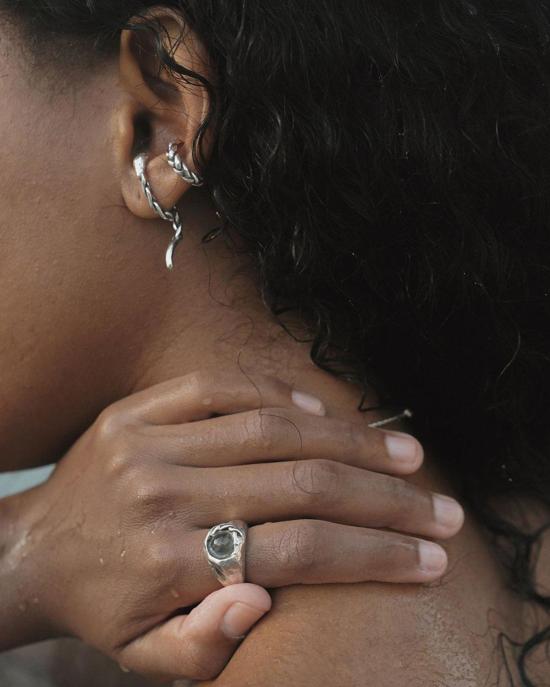  파멜라 러브 이어링 브레이디드 이어커프 - PAMELA LOVE