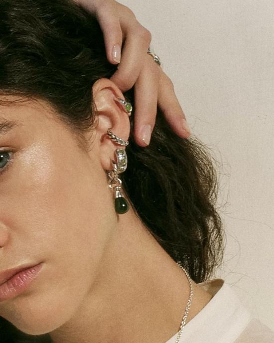  파멜라 러브 이어링 브레이디드 이어커프 - PAMELA LOVE