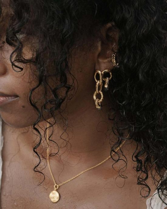  파멜라 러브 이어링 브레이디드 이어커프 - PAMELA LOVE