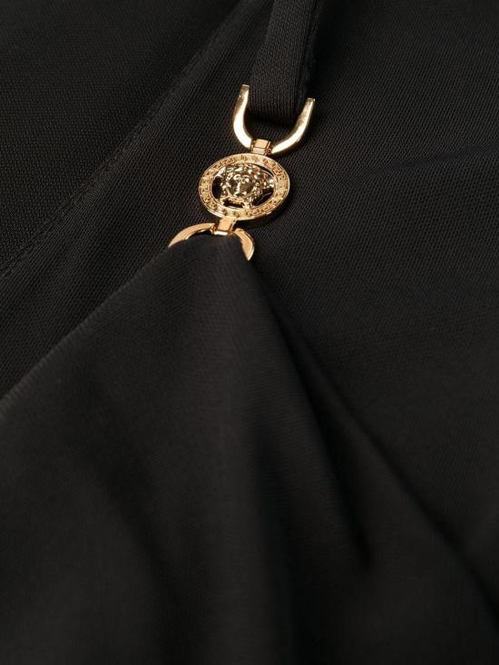  베르사체 미디 원피스 10087451A012531B000 BLACK - VERSACE