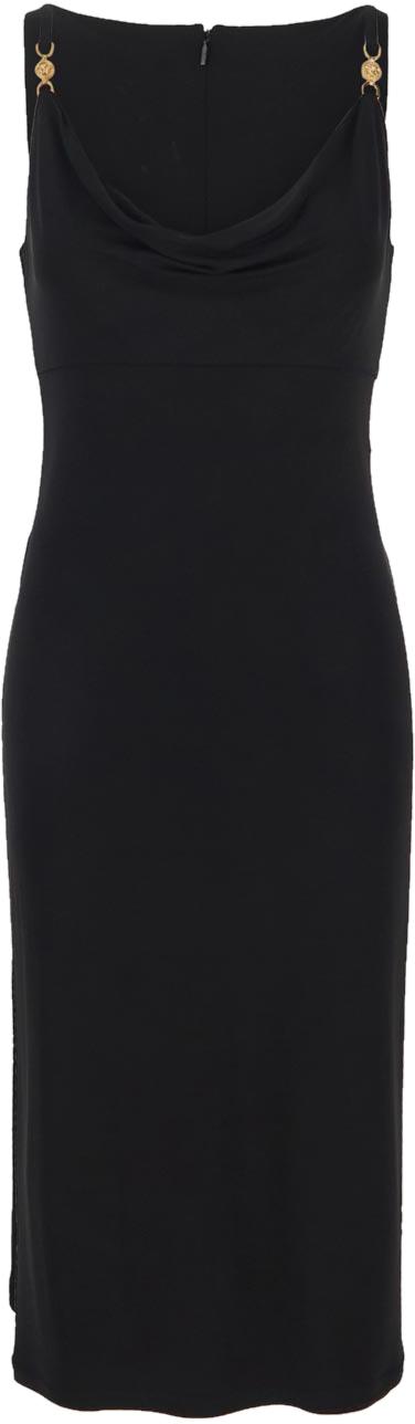  베르사체 미디 원피스 10087451A012531B000 BLACK - VERSACE