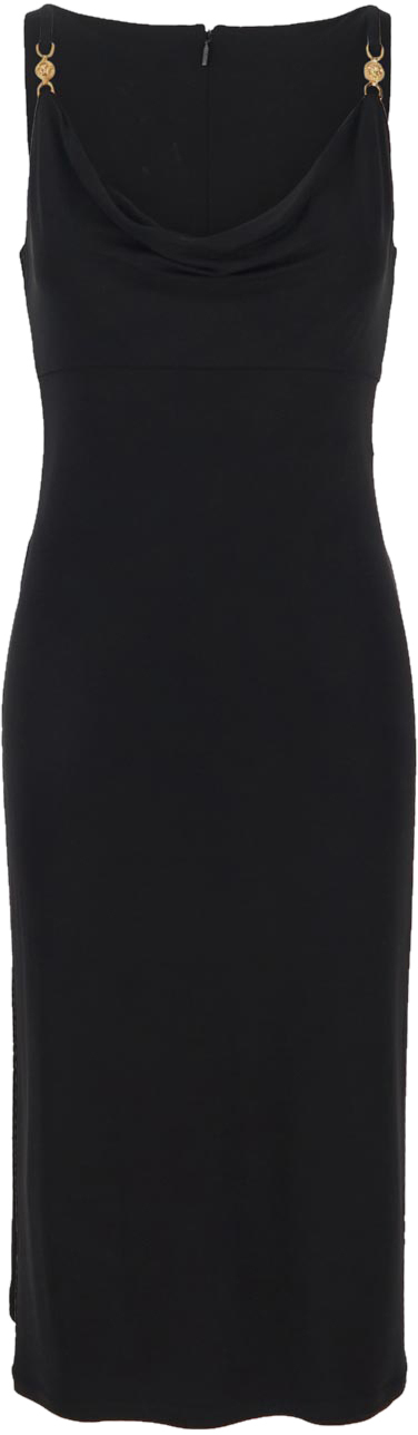  베르사체 미디 원피스 10087451A012531B000 BLACK - VERSACE