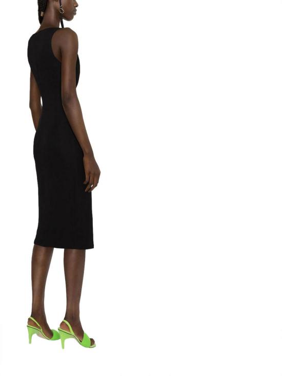  베르사체 미디 원피스 10087451A012531B000 BLACK - VERSACE