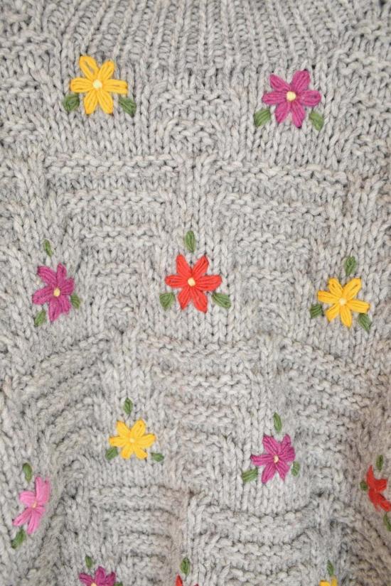  이치 앤티퀴트 터틀넥 이치 앤티퀴츠 울 핸드 니트  그레이 - ICHI ANTIQUITES