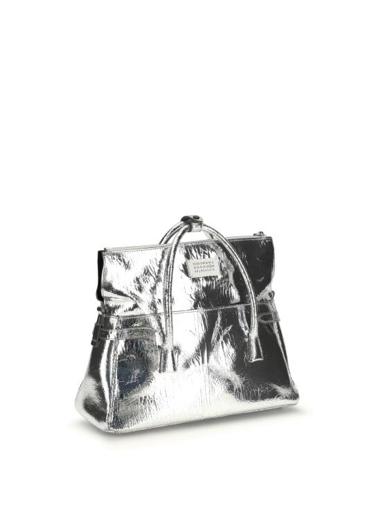 25FW 마르지엘라 5AC 이스트 웨스트 미디움핸드백 SB1WD0056P5016 H7730 SILVER - MAISON MARGIELA