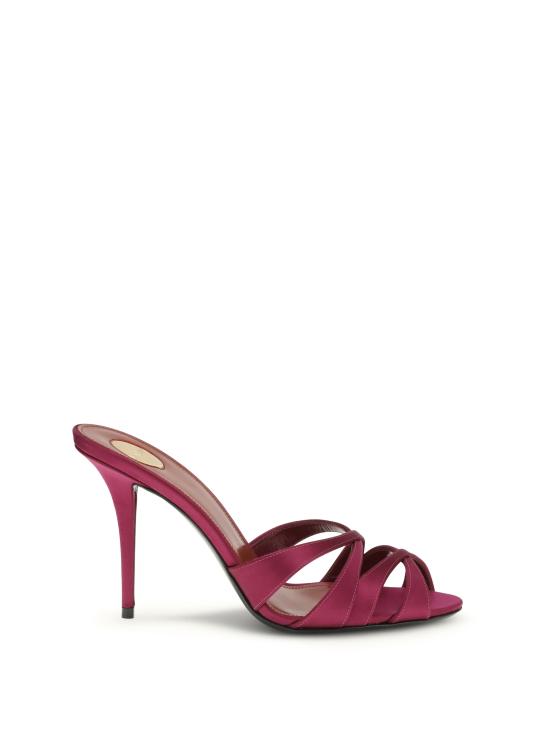 25FW 생로랑 샌들 8444179QN00 6151 BORDEAUX