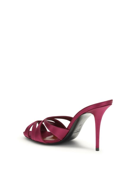 25FW 생로랑 샌들 8444179QN00 6151 BORDEAUX - SAINT LAURENT