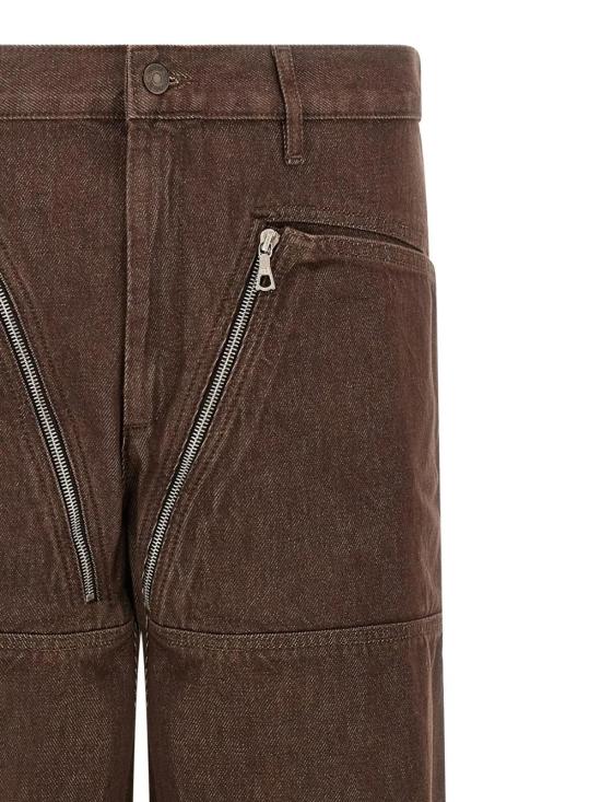 25FW 드리스 반 노튼 스트레이트 팬츠 0209412385703 703 BROWN - DRIES VAN NOTEN