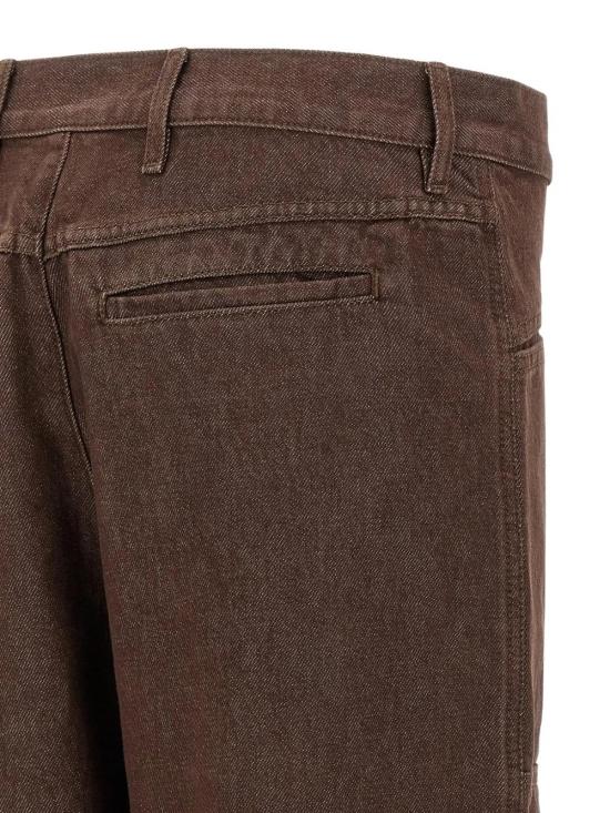 25FW 드리스 반 노튼 스트레이트 팬츠 0209412385703 703 BROWN - DRIES VAN NOTEN