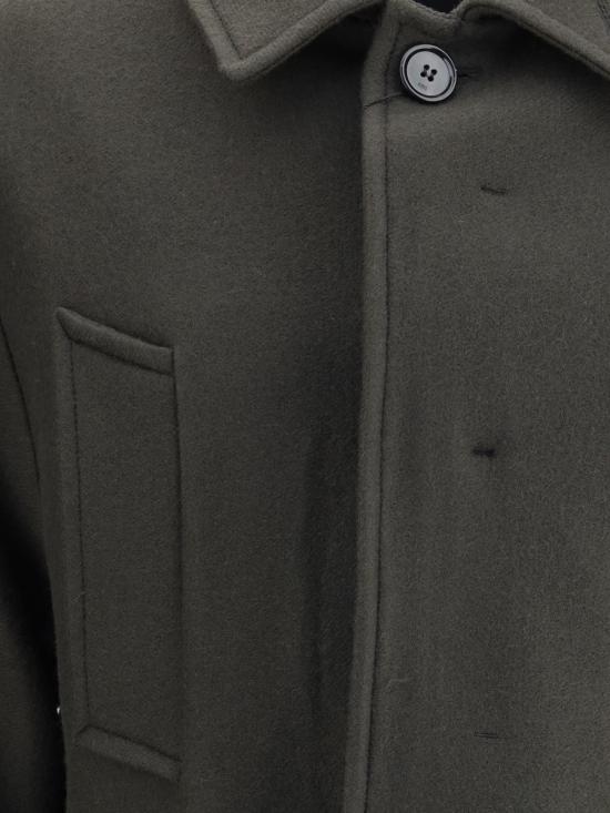 25FW 아미 코트 HCO456WV0078 020 GREY - AMI