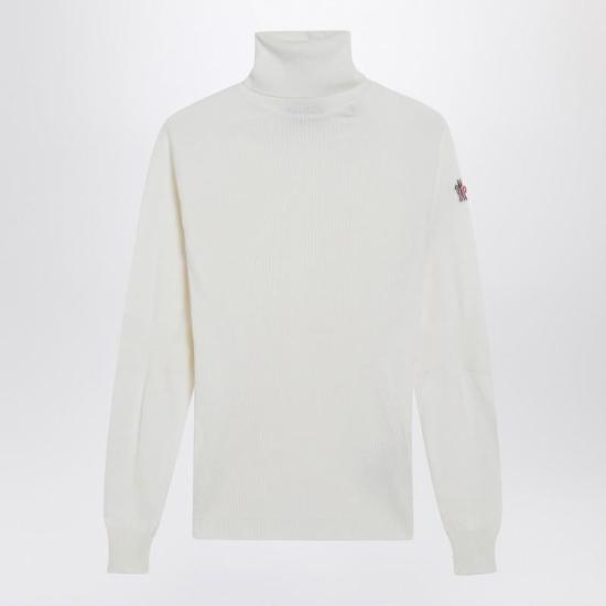 25FW 몽클레어 터틀넥 9F00001M1122 R MONGR 04A WHITE