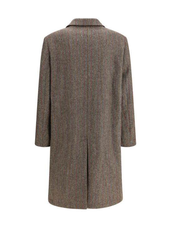 25FW 마르지엘라 코트 S67AA0070M35607 001F BROWN - MAISON MARGIELA