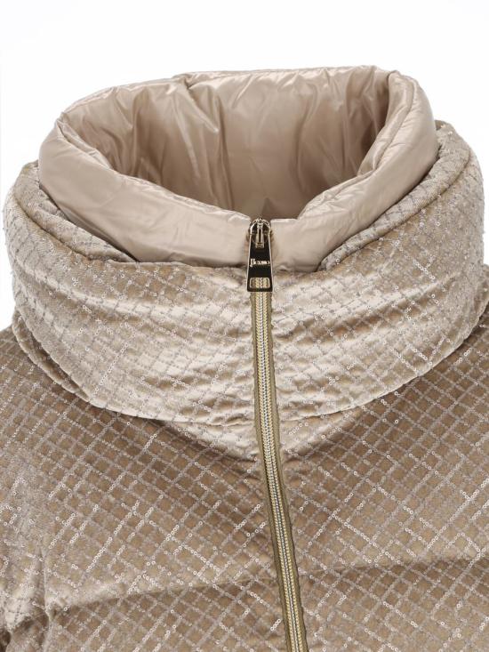 25FW 에르노 벨로아 크롭 다운 자켓  PI002161D127511985 AI25 Beige - HERNO