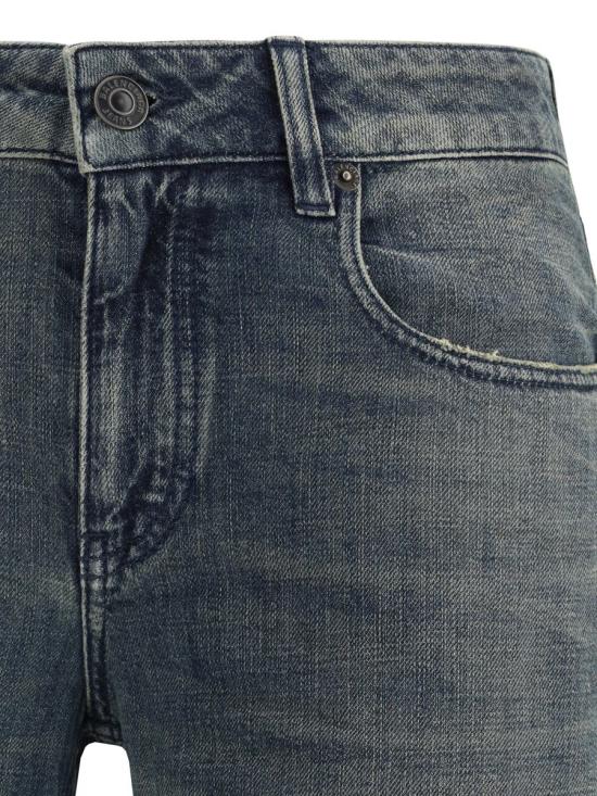 25FW 발렌시아가 데님 팬츠 852328TTW76 3394 BLUE - BALENCIAGA