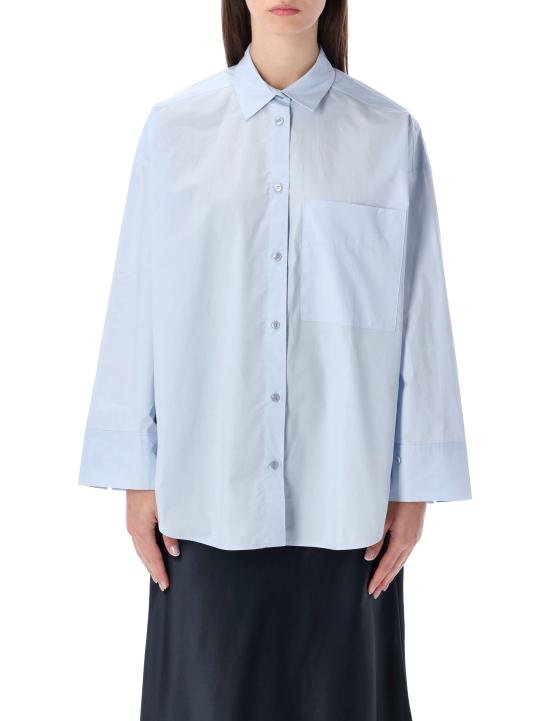 26SS 바이말렌비거 반팔 티셔츠 101931 20C PERVINCA LIGHT BLUE - BY MALENE BIRGER