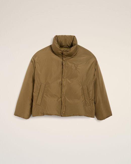 25FW 아미 태피터 아미 드 꾀흐 다운 자켓 HJK818PL0039298