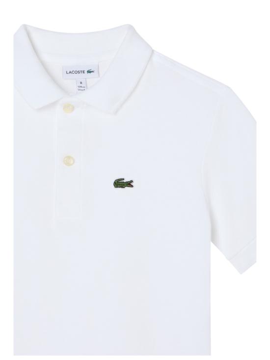 25FW [키즈] 라코스테 폴로 셔츠 847386K W8L WHITE - LACOSTE