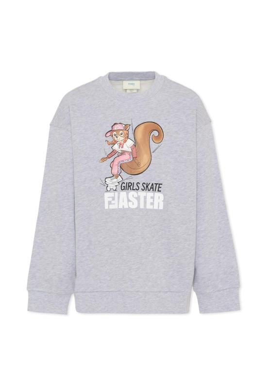 25FW [키즈] 펜디 니트/스웻셔츠 JFH160 5V0 F0WG5 GREY