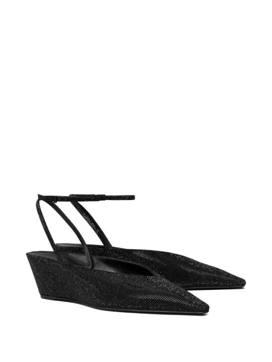 26SS 토리버치 파베 웨지 펌프스 174683 006 PERFECT BLACK - TORY BURCH