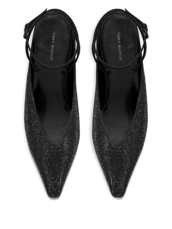 26SS 토리버치 파베 웨지 펌프스 174683 006 PERFECT BLACK - TORY BURCH