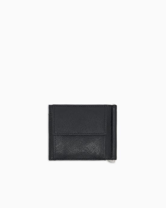 25FW 엠포리오 아르마니 남성지갑 Y4R502 Y138E 81072 Black - EMPORIO ARMANI