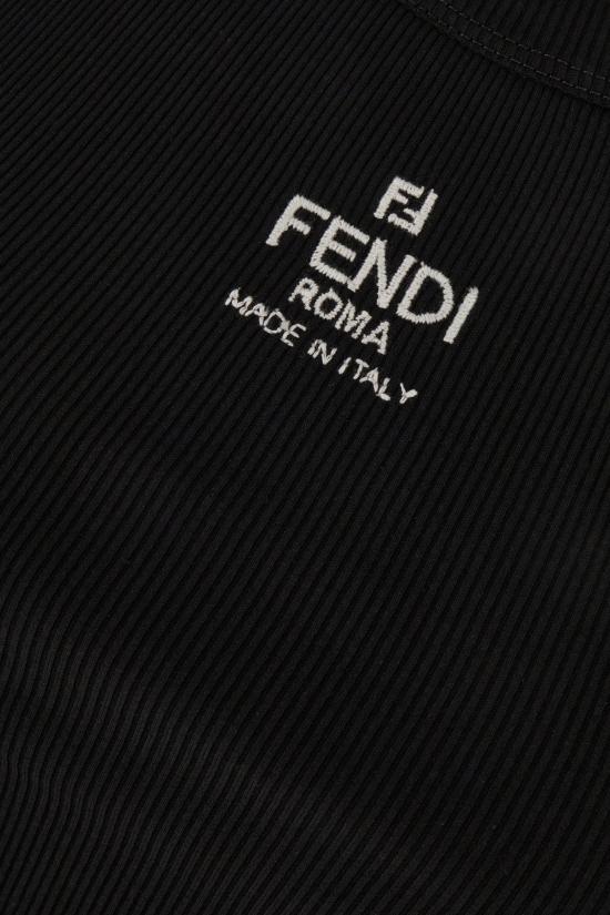 26SS 펜디 민소매 티셔츠 FS7966ANQM F0GME Black - FENDI