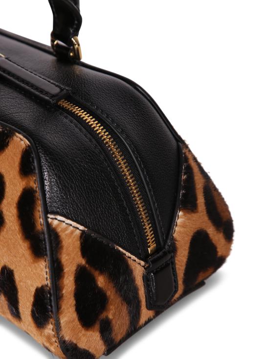 26SS 지방시 레오파드 포니 이펙트 레더 미니 안티고나 이스트 웨스트 백 BB5146B 2B1 007 Black - GIVENCHY