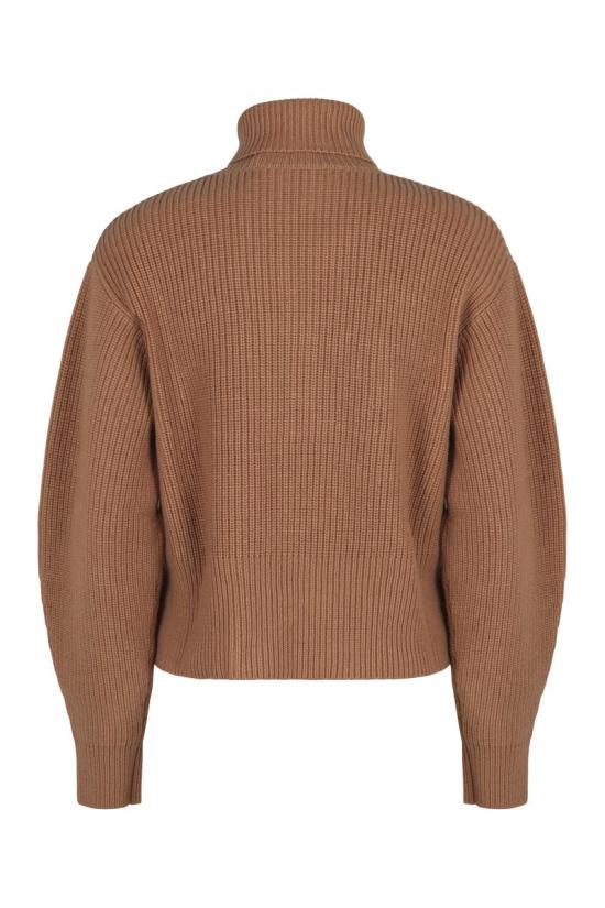 25FW 막스마라 터틀넥 NADAR2521366182600 005 Brown - MAX MARA
