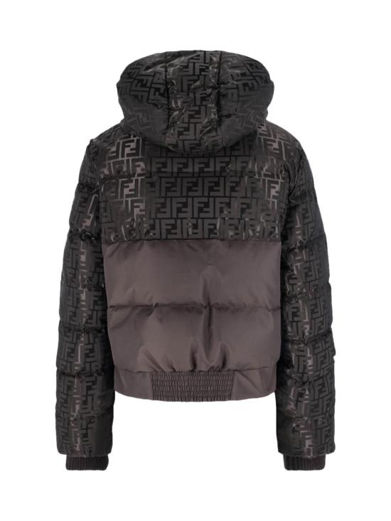 25FW 펜디 숏패딩 FAN225 AT91F1T6H BROWN - FENDI