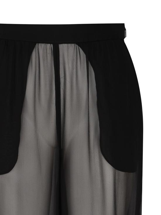  생로랑 스트레이트 팬츠 747440 Y115W1000 Black - SAINT LAURENT