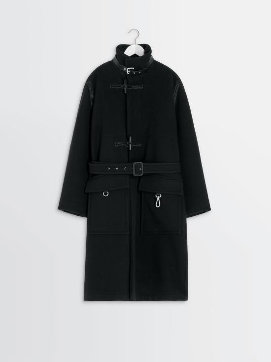 25FW 르메르 더플 코트 CO1112LF1116999 BLACK DOM