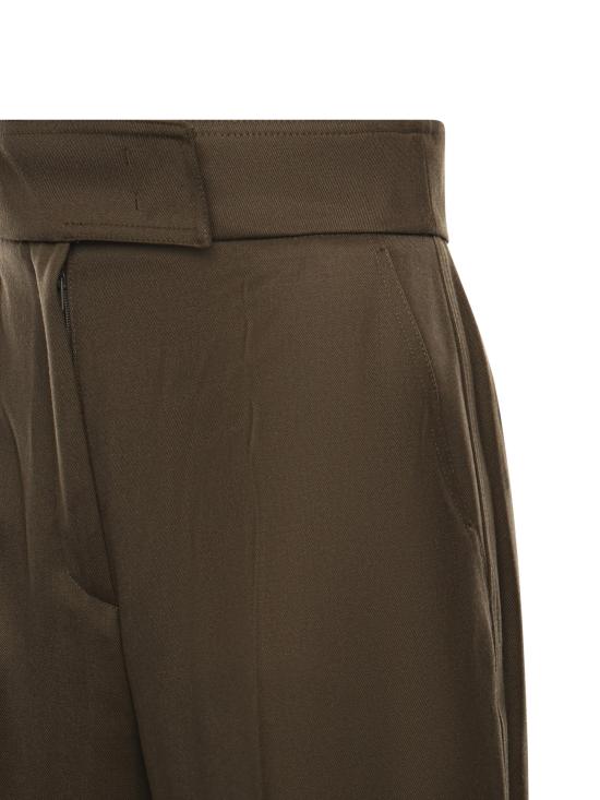 25FW 막스마라 팬츠 2521136263600 009 MOSS GREEN - MAX MARA