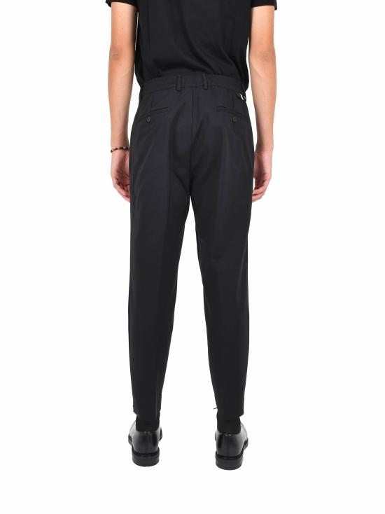 25FW 로우브랜드 스트레이트 팬츠 L1PFW25266969 D001 Black - LOW BRAND