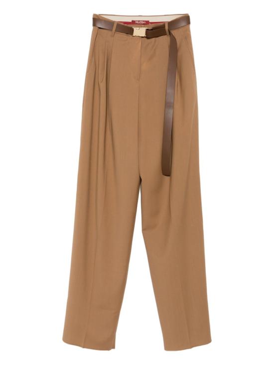 25FW 막스마라 스트레이트 팬츠 2526136061600 026 Beige