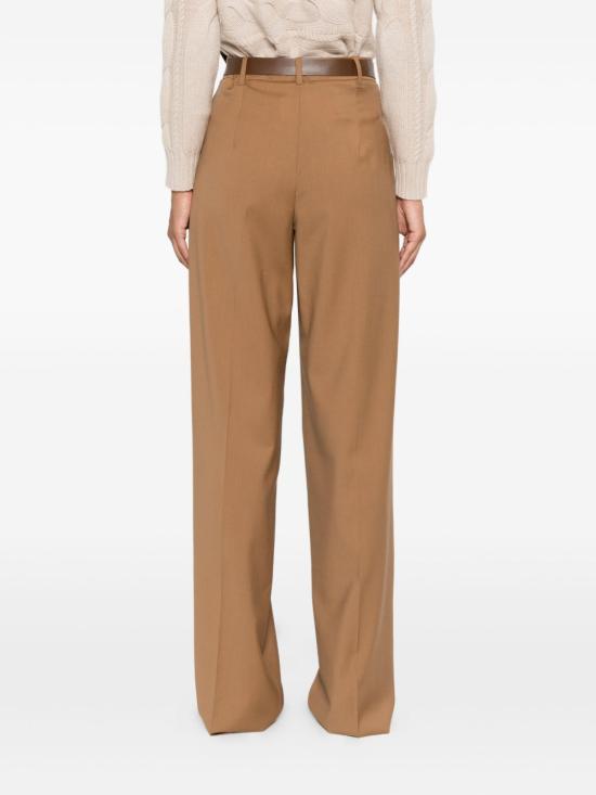 25FW 막스마라 스트레이트 팬츠 2526136061600 026 Beige - MAX MARA
