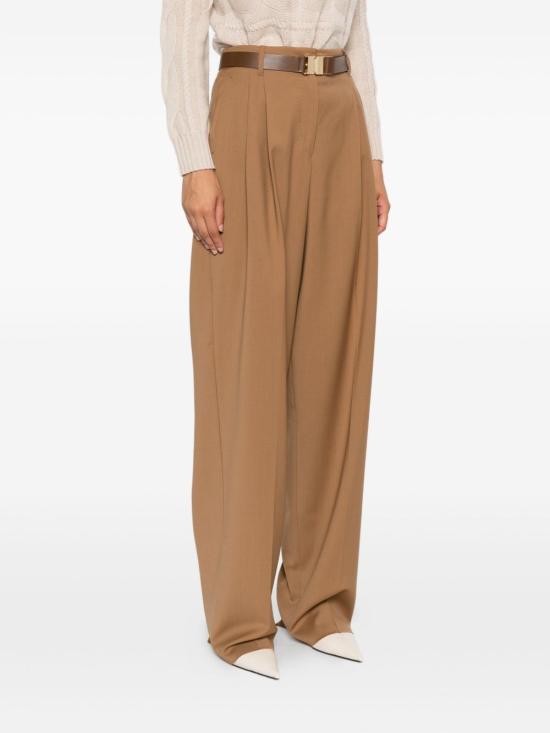 25FW 막스마라 스트레이트 팬츠 2526136061600 026 Beige - MAX MARA