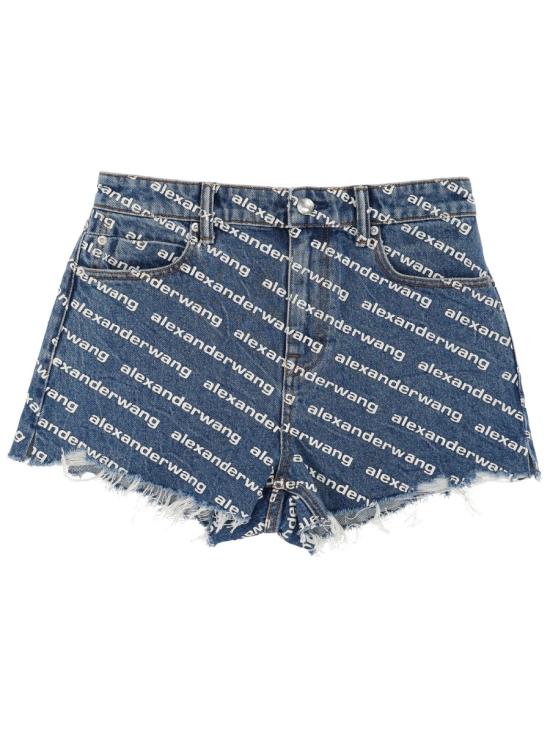 26SS 알렉산더 왕 숏팬츠 4DC1214897 460 DENIM